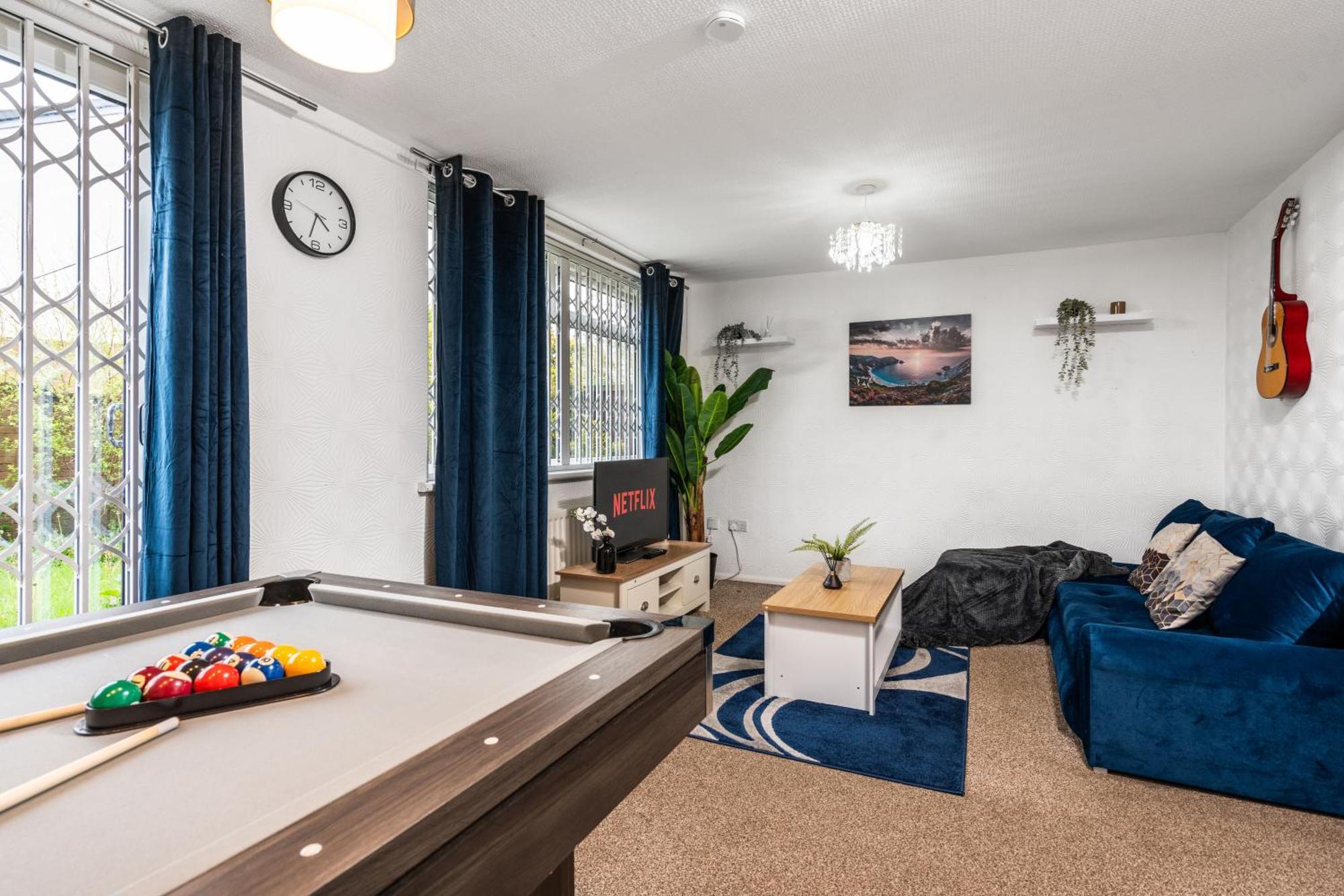Majestic Gem - Pool Table - Coop - Etihad - Parking Villa Manchester Buitenkant foto